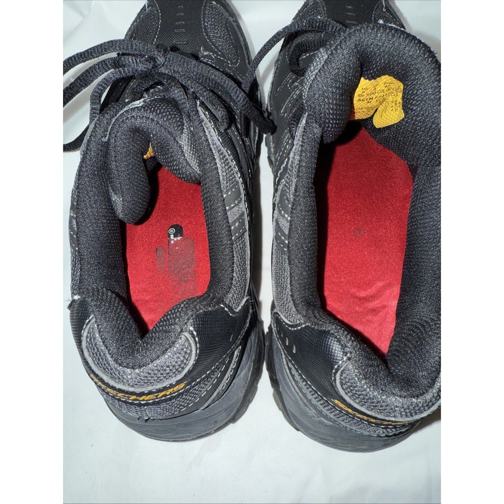 SKECHERS Men's 9 Medium ‎ Steel Toe Work Sneakers ASTM F2412/2413-11 M - Picture 6 of 8